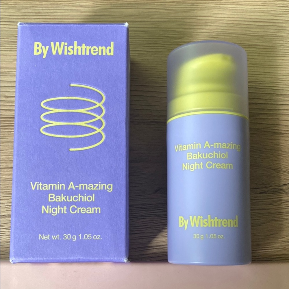 Wishtrend Vitamin A-mazing Bakucchiol night cream NEW